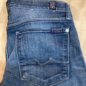 7 for all mankind low rise jeans
